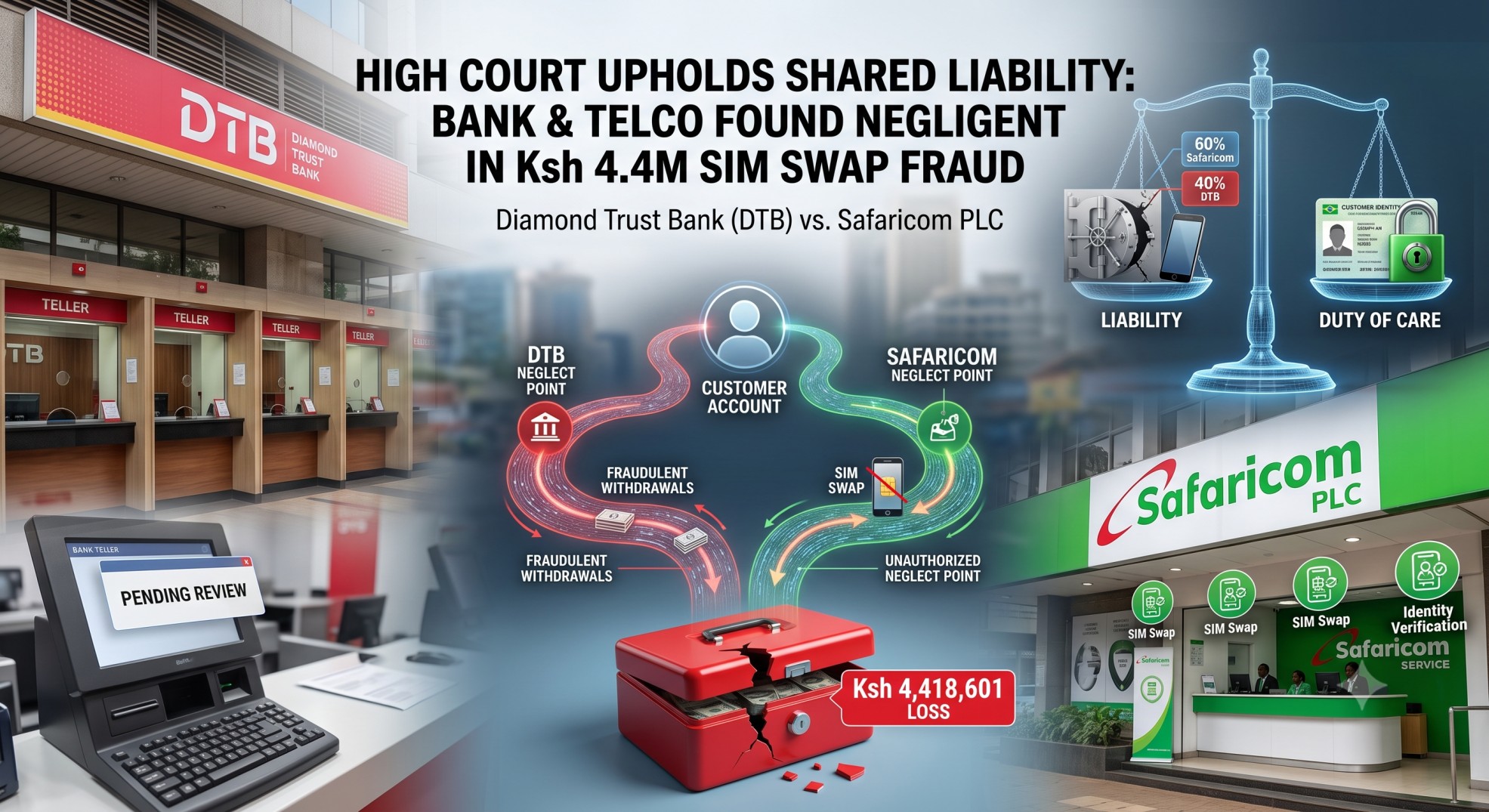 What the DTB–Safaricom SIM Swap Judgment Means for Banks, Fintechs, and Telecom Providers